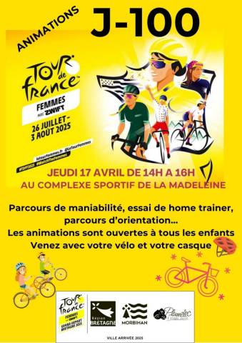 J-100 Tour de France animation
