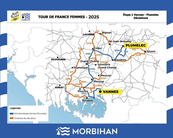 Arrts de circulation et de stationnement Tour de France Femmes